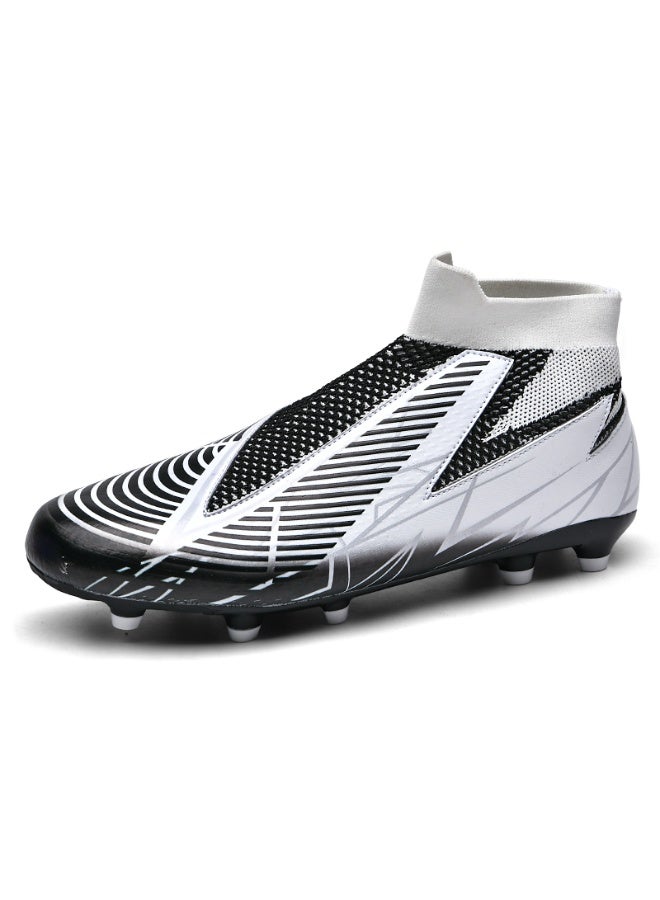 New Men Soccer Shoes Cleats Football Boots Sports Large Size Long Studs Turf Shoes for Training Competition - Image 1